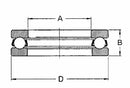 Cuscinetto assiale a sfere tipo mod. 51206