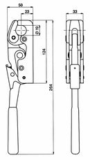 Chiusura universale per rimorchi Ø 19mm