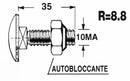 Bullone M10x35 per coltello miscelatore confezione da 10 pezzi