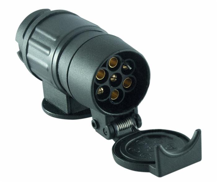 Adattatore con spina 13 poli e presa 7 poli