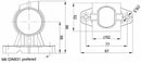 Luce di ingombro dx a LED 12-36V con Luce anteriore - laterale - posteriore