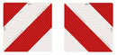 Kit 2 pannelli in alluminio omologati per segnalazione su strada 282x282mm