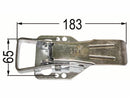 Chiusura per rimorchio a molla 183x65mm confezione da 2 pezzi