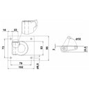 Anello fermacarico con molla antirumore 102x95mm