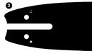 Barra Ama 14" per motosega 38CC