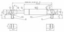 Molla a Gas Stabilus 445mm 150 N Deutz-Fahr 001105990