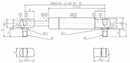 Molla a Gas Stabilus 585mm 150 N CNH 1-99-976-065