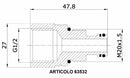 Bussola carry-over per distributore 3/8"