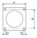 Interruttore staccabatteria 12-24V con maniglia rotativa
