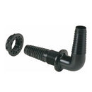 Raccordo passaparete curvo 15-17mm