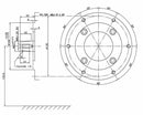 Motore A 4 Tempi Ohv 389cc 13,0Hp con Flangia