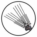 Astina carbonio per abbacchiatore 170mm