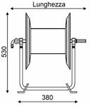 Avvolgitubo per tubi fino 100 m