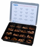 Assortimento rondelle in rame da 400 pezzi