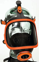 Maschera protettiva facciale in silicone attacco EN 148/1 senza filtro