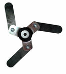 Testina Rotoblade a 3 denti per decespugliatore con lamelle in fibra