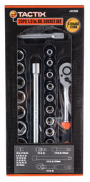 Vaschetta assortimento chiavi a bussola 1/2" da 23 pezzi