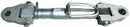 Terzo punto cat. III-IV con attacchi snodati M48x3 lunghezza 615-775mm