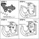 Gancio rapido inferiore di seconda categoria light