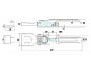 Chiusura registrabile adattabile al riferimento originale Scott