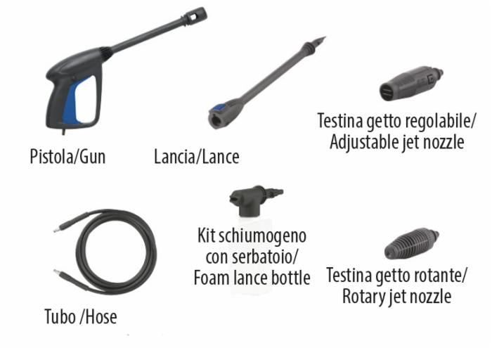Idropulitrice Annovi Reverberi AR 143 da 390L/h 120bar
