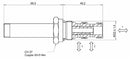Valvola elettrica a 3 vie 24VDC 35 litri