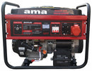 Generatore a benzina Ama trifase con AVR da 389cc 5,5kW