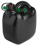Tanica nera in plastica 5 lt confezione da 6 pezzi