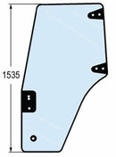 Vetro per portiera adattabile al riferimento originale CNH 82036001