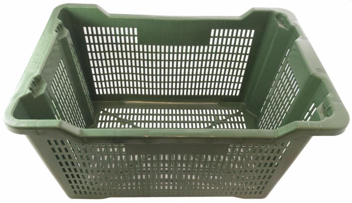 Cassetta impilabile semichiusa da 40 litri