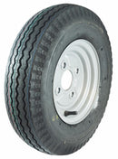 Ruota pneumatica 4,80/4,00/8" con cerchio in ferro a 4 fori Fiat