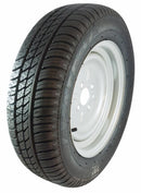 Ruota pneumatica 185/65 R14 e cerchio in ferro 5 fori