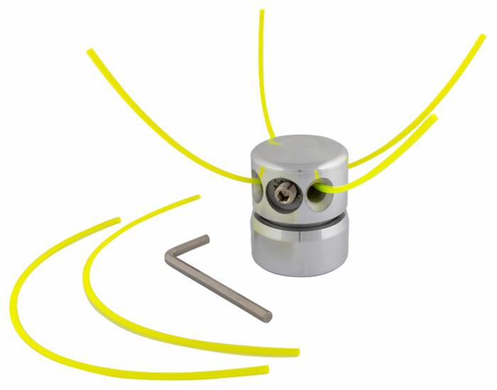 Testina multifilo spollonatrice Swing per decespugliatore in alluminio
