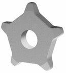 Corona di traino in acciaio per catene spandiletame