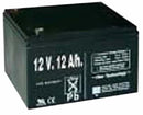 Batteria ricaricabile per elettrificatore 12V 12Ah
