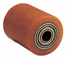 Rullo transpallet PU 75x65mm confezione da 2 pezzi