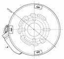 Fondello in alluminio per estensione sfilabile Ø 227mm confezione da 2 pezzi