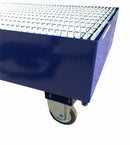 Carrello portafusti con portata di 180-220 kg con 4 ruote pivottanti