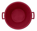 Mastello da35L rosso vinaccia