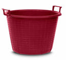 Mastello da35L rosso vinaccia