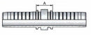 Raccordo JIS femmina dritto M14x1,5 - tubo 3/8" confezione da 5 pezzi
