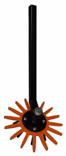 Elemento per sarchiatrice a dita arancione