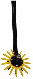 Elemento per sarchiatrice a dita medio giallo