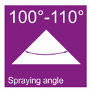 Ugello antideriva ad induzione d'aria marrone in plastica confezione da 15 pezzi