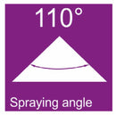 Ugello ventaglio SF 110° giallo confezione da 20 pezzi