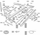 Manicotto per forcellone adattabile al riferimento originale BCS 59220174