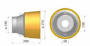 Controcuffia tonda grande Ø150 - 270 e lunghezza 260mm confezione da 3 pezzi