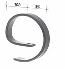 Rinforzo molla dritta 32x10/12mm adattabile Kongskilde ed Eva