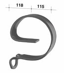 Rinforzo 60x10mm per molla 60x12mm