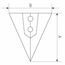 Vomerina Tiller Normale Siderman 250x200mm